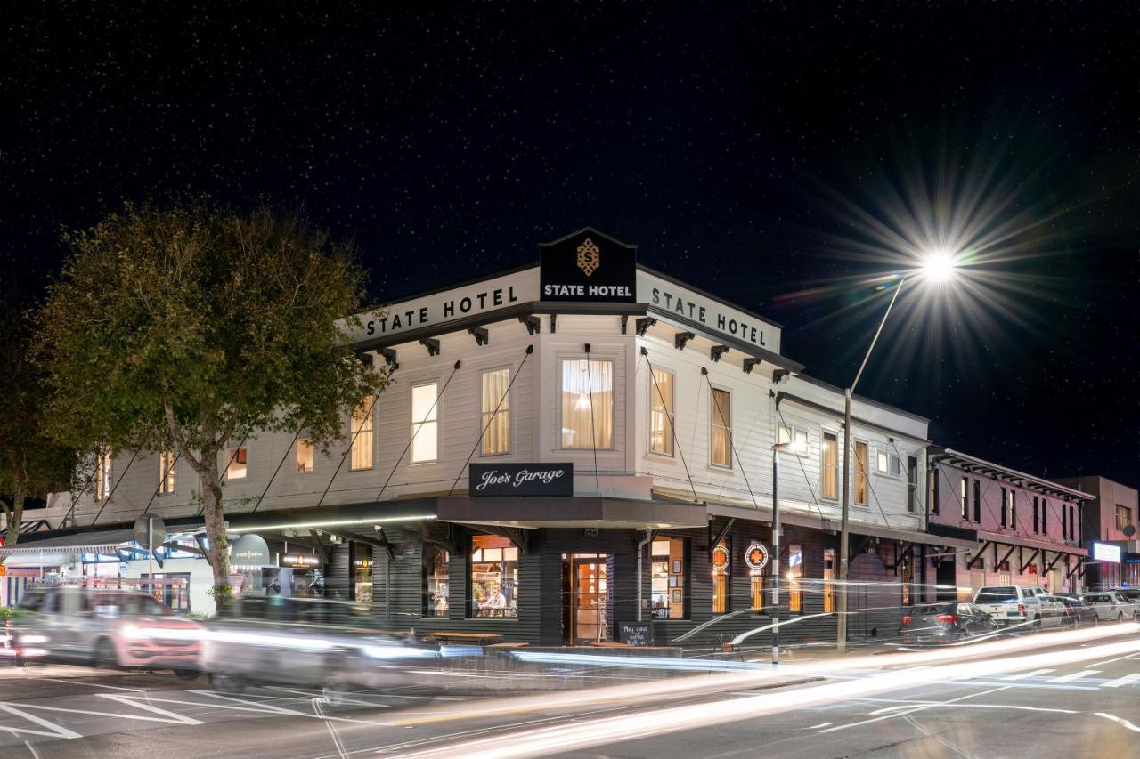 The State Hotel New Plymouth Dış mekan fotoğraf